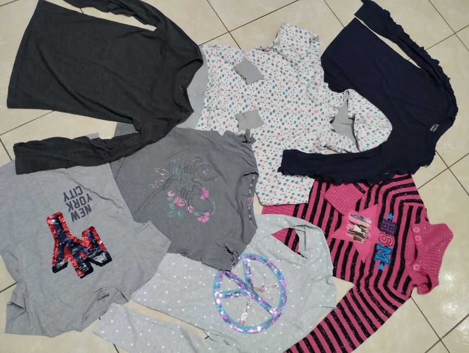Paczka ubrań dla dziewczynki