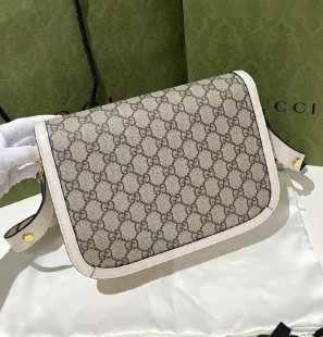 Gucci nowy monogram 1955 torba siodłowa