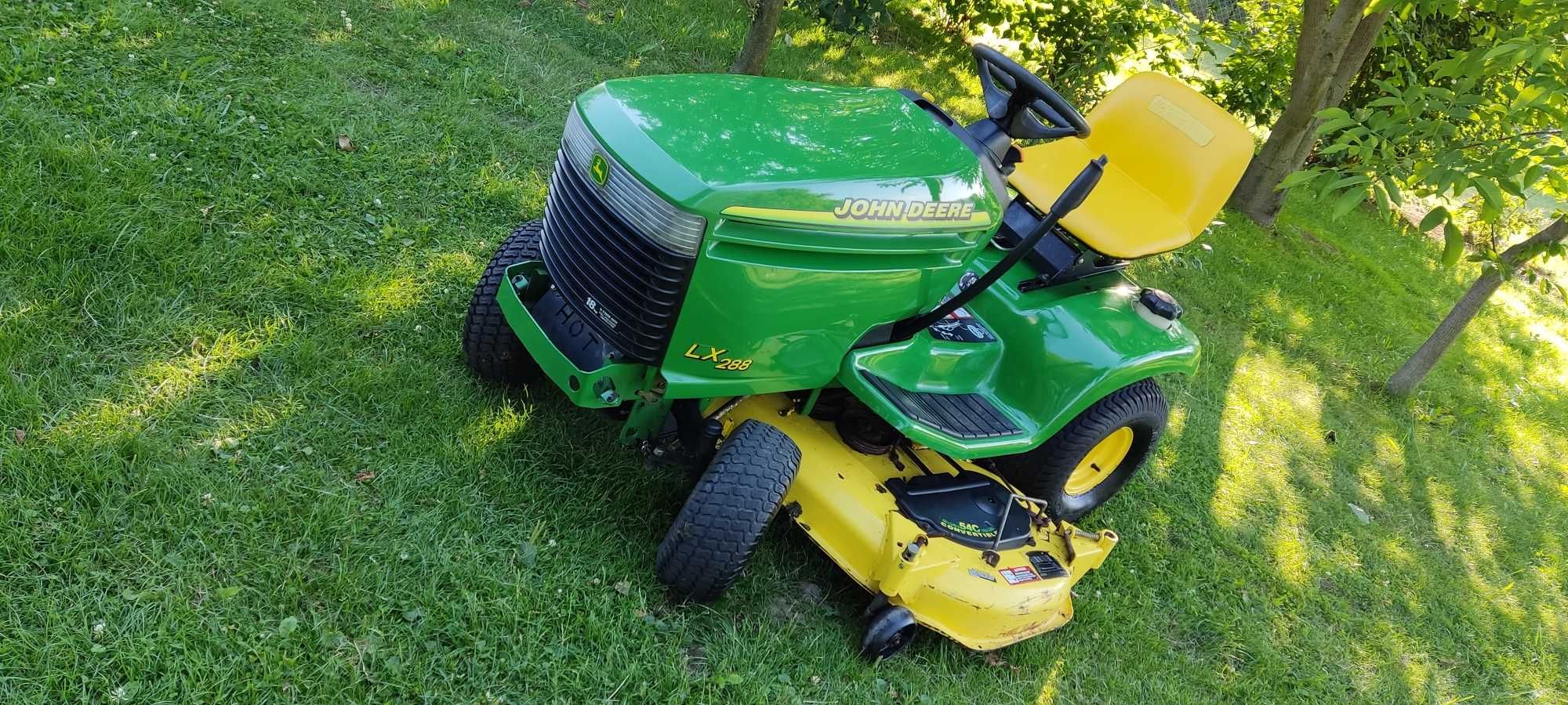 Traktorek kosiarka John Deere 17HP V-Twin KAWASAKI Cub Cadet Husqvarna