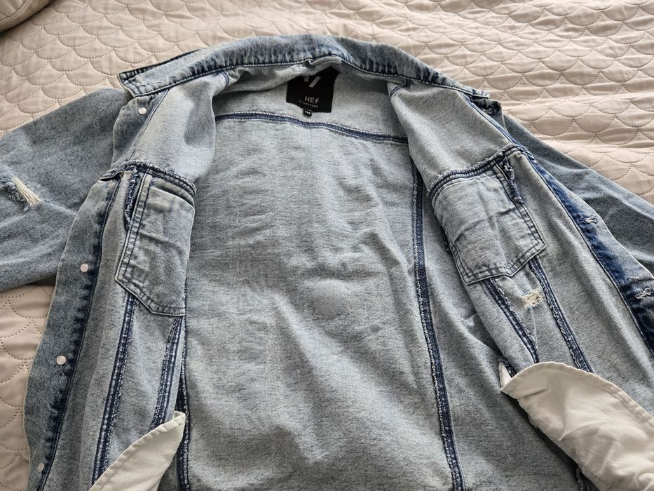 kurtka jeansowa młodzieżowa