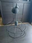Lampa sufitowa czarna