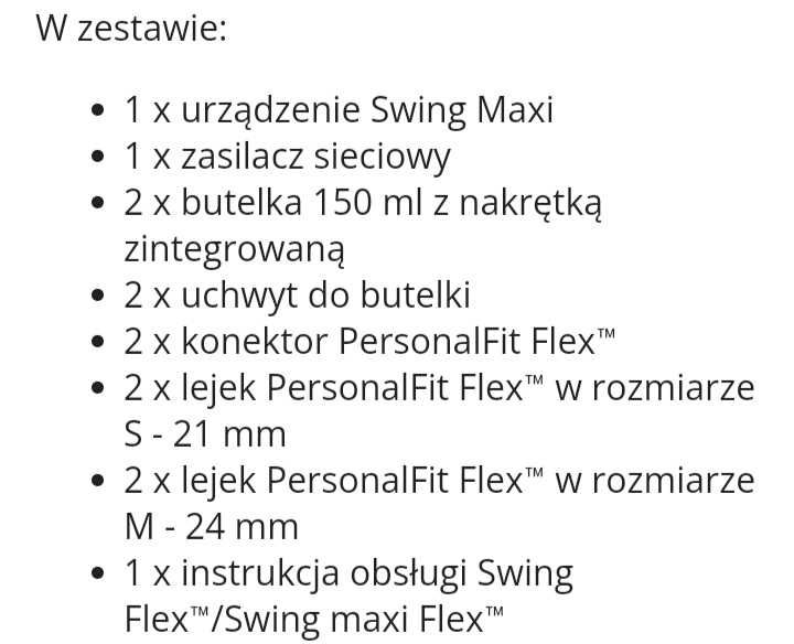 Laktator MEDELA Swing Maxi Flex