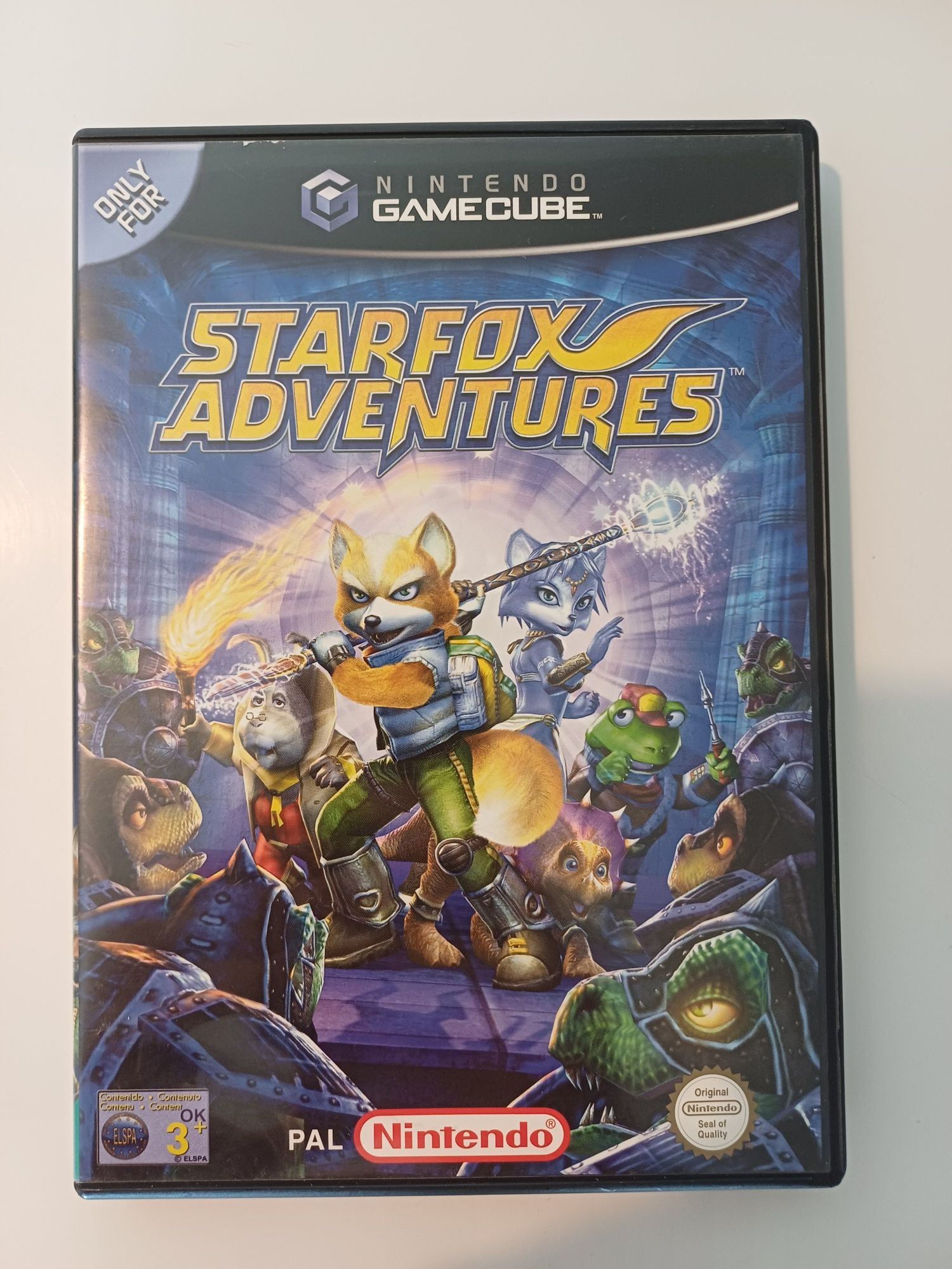 Starfox Adventures Nintendo Gamecube Wii bdb stan angielska