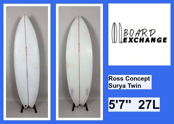 Prancha de Surf - Ross Concept  Surya Twin  5'7'' | 27 L