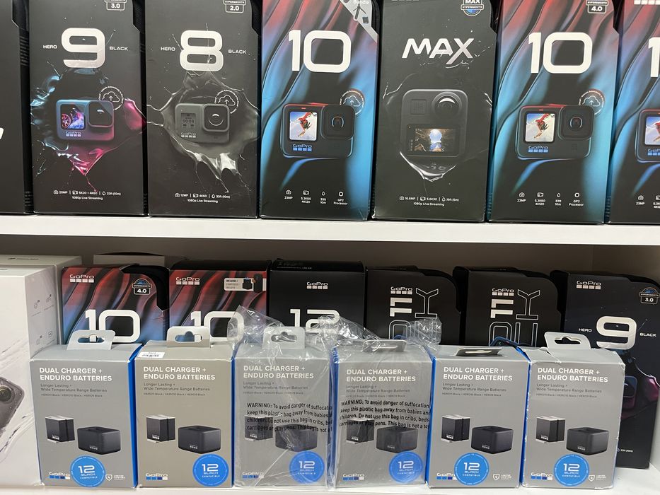 Зарядний пристрій GoPro Dual Battery Charger + 2шт акумулятора Enduro