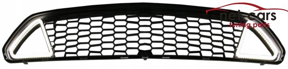 Grill Kratka zderzaka LED FORD MUSTANG 6 15-17 wzór GT 500 RTR