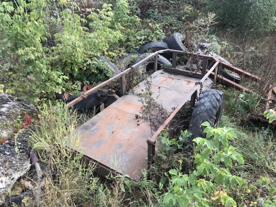 Лафет для катка