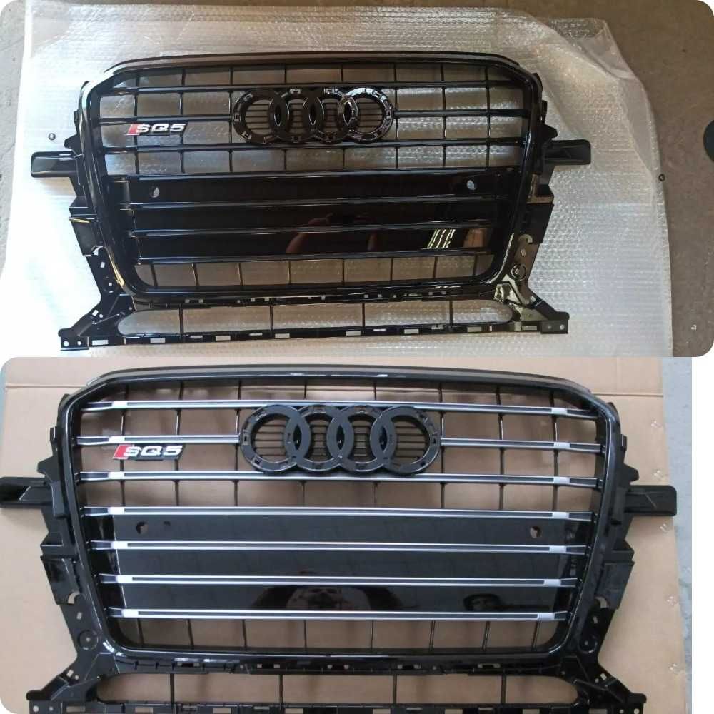 Atrapa Grill Audi Q5 2012 /2015 styl SQ5 Chrome / Black Wysyłka gratis