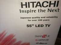 Telewizor Hitachi 55 cali 4k 1800bpi smarttvue  HDR10 japonski