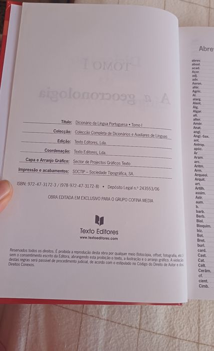 Dicionários língua portuguesa