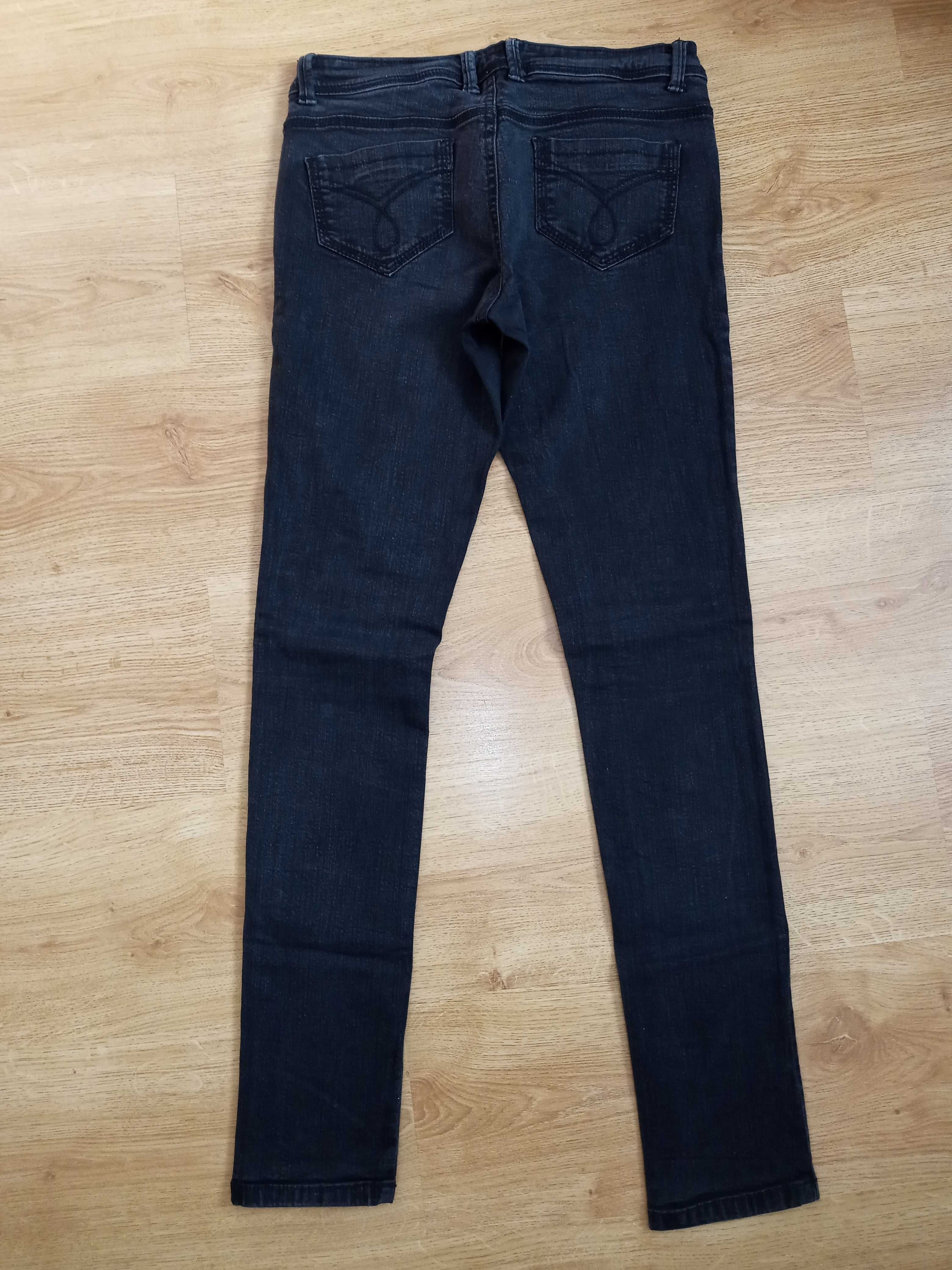 Spodnie Primark r38 czarne Skinny