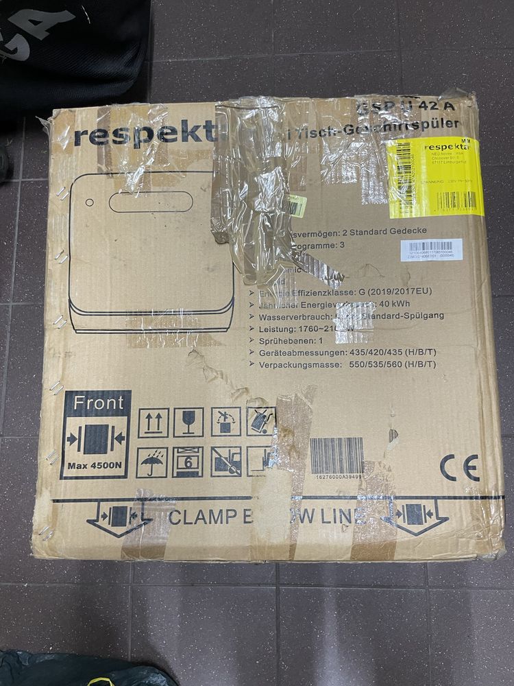 Mini Zmywarka Respekta GSPU42A 860W