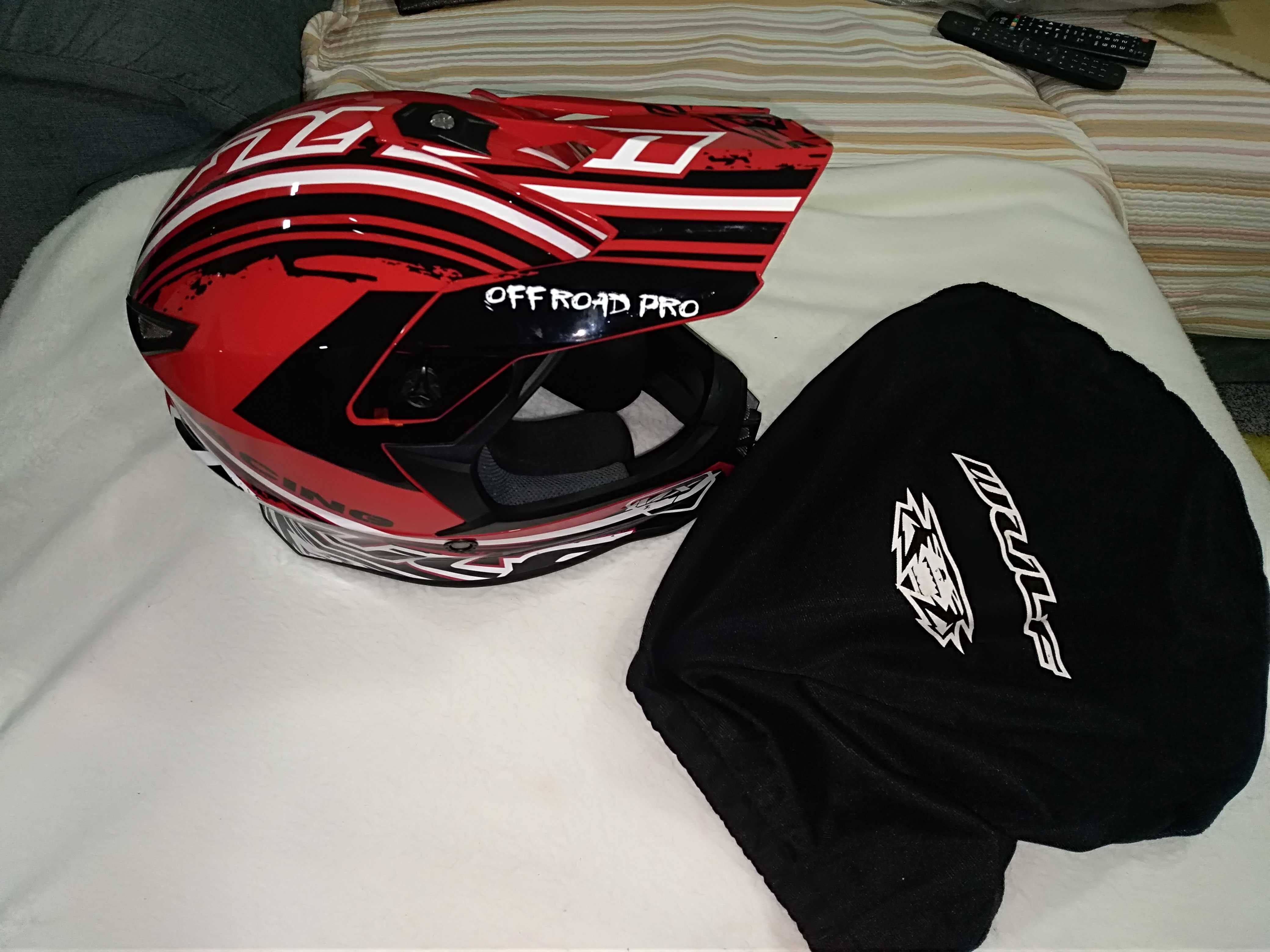 Capacete de motocross criança