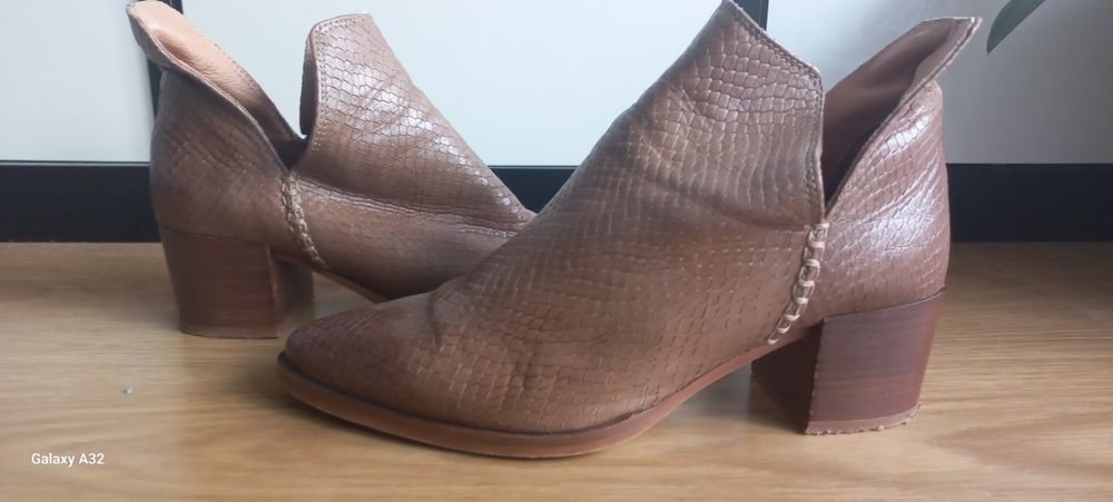 Botas seaside em pele