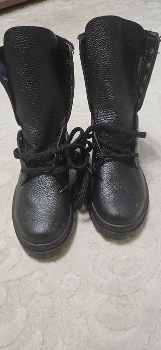 Берці чоловічі натуральна шкіра