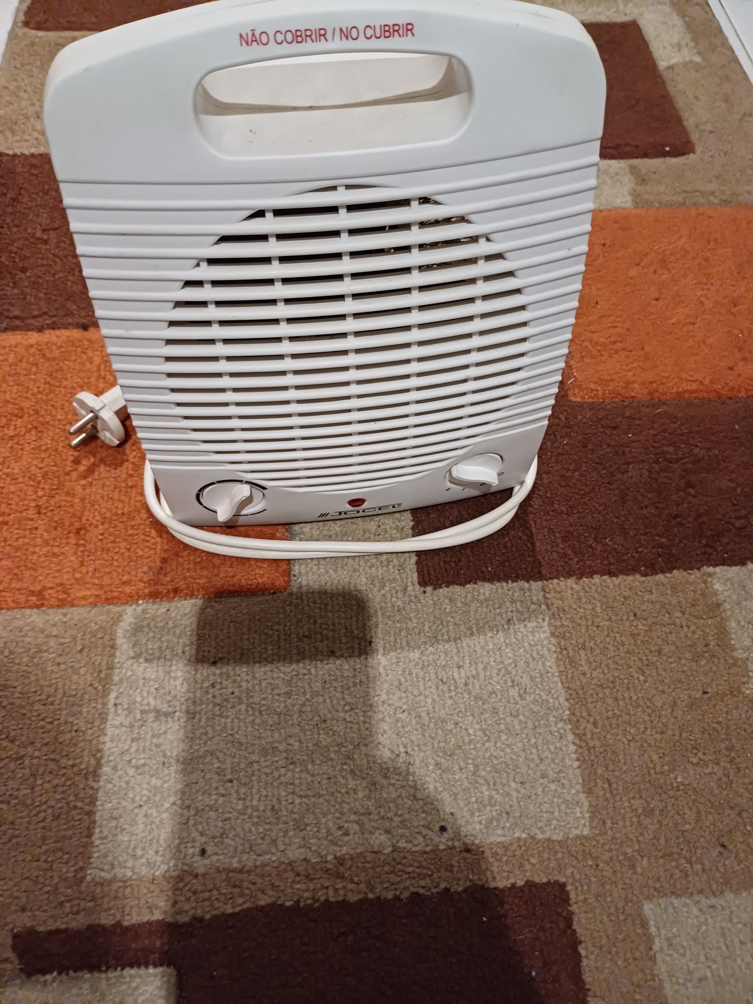 Aquecedor tipo ventilador