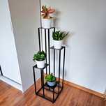 Kwietnik Stojący na 4 Donice 110cm LOFT