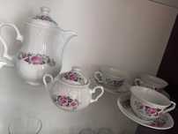 Porcelanowy zestaw