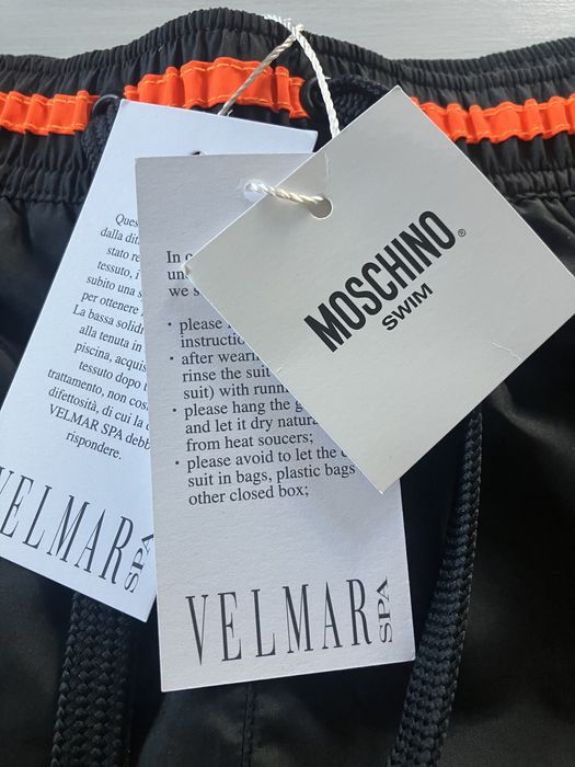 Moschino markowe meskie szorty kapielowki Nowe roz.XL