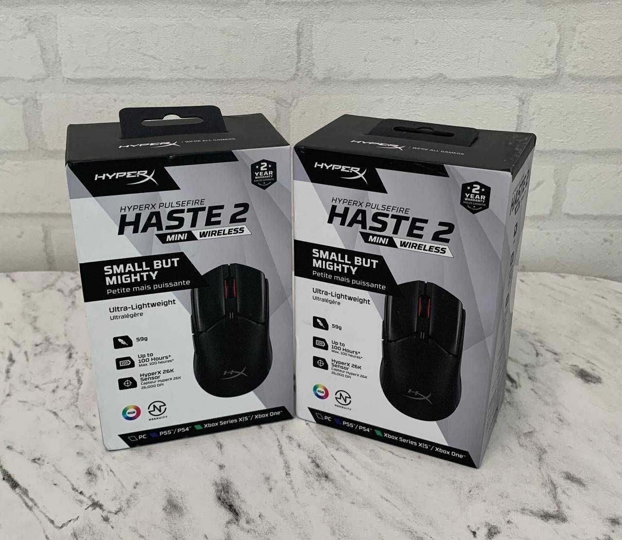 Миша бездротова HyperX Pulsefire Haste 2 Mini Wireless black