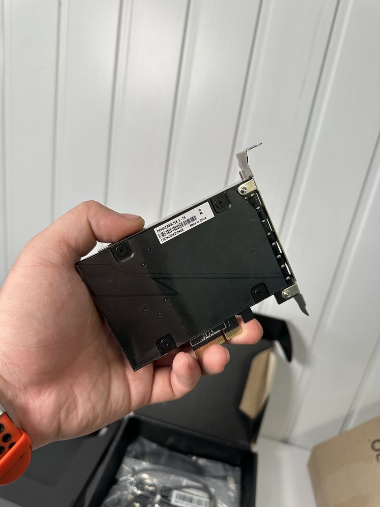 PCIe ASUS ThunderboltEX Плата-адаптер