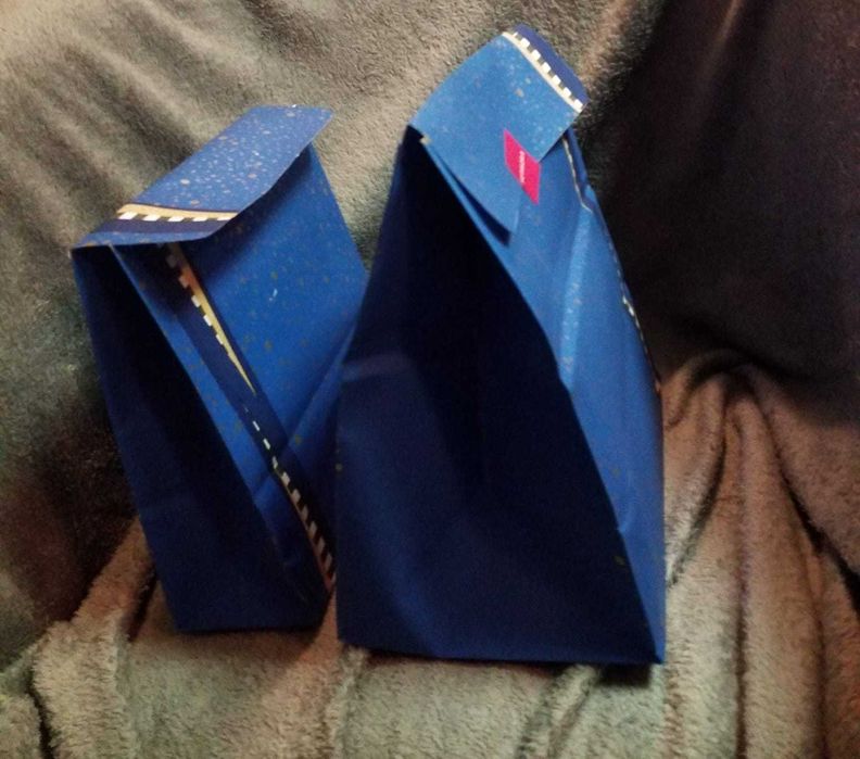 Sephora 3 torebki prezentowe. Nowe, niebieskie.