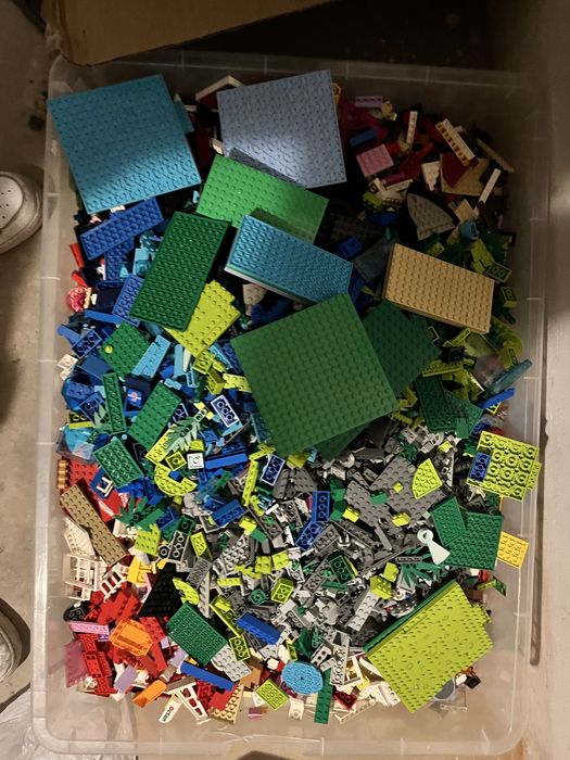 7 kilogramow klocków lego mix