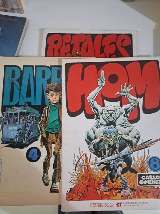 Livros banda desenhada lote 6 valor 15