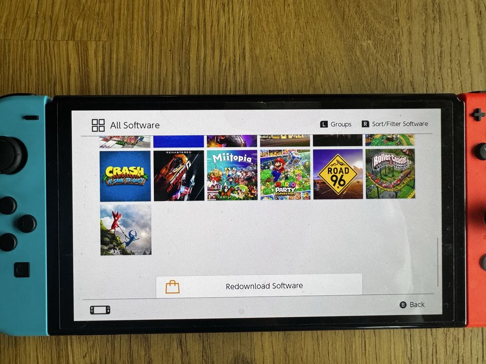 Nintendo Swich Oled 54 gry