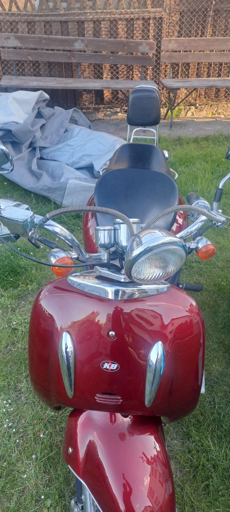 Skuter Retro 4T zarejestrowany