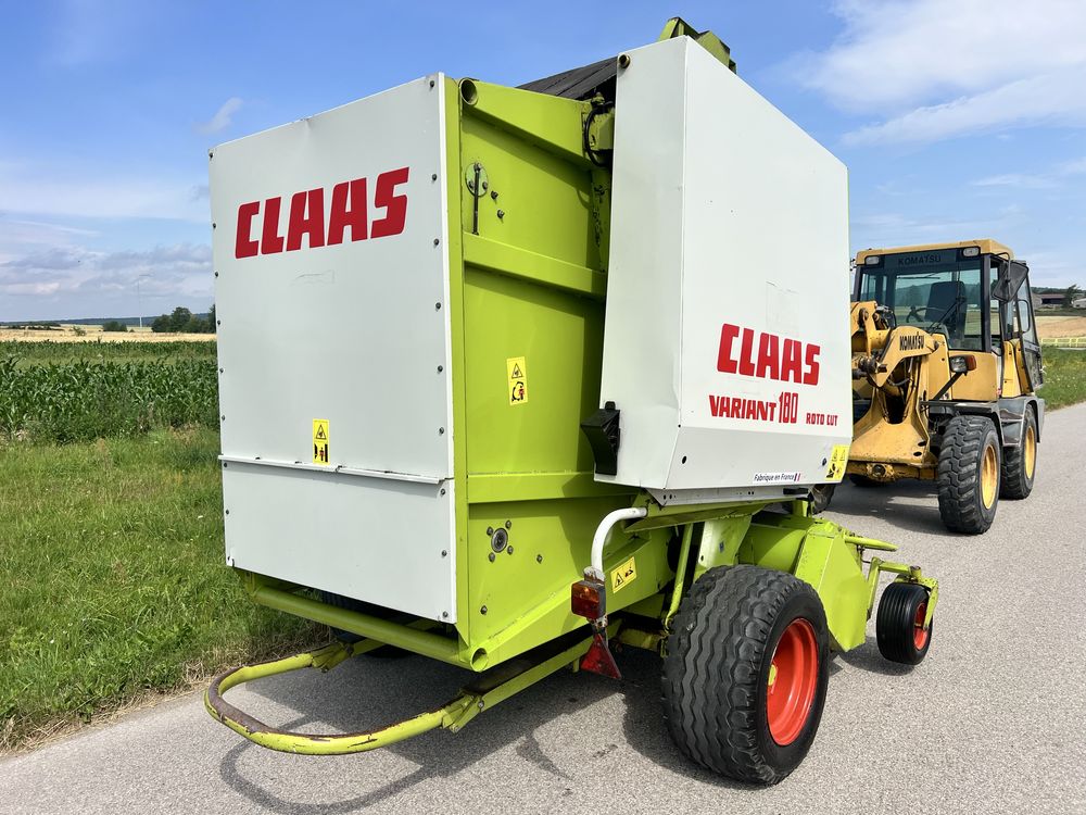 Prasa CLAAS VARIANT 180 Roto cut  super  swierzo sprowadzona zobacz!