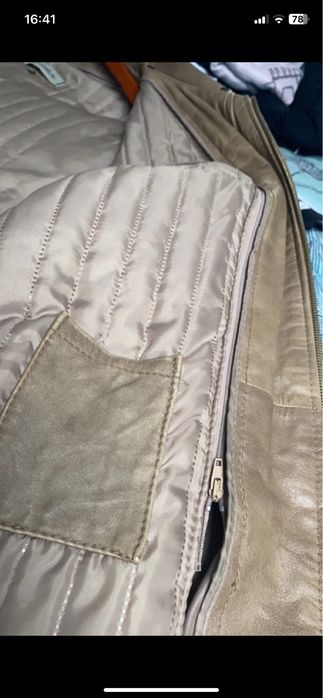 Kurtka skórzana męska xxl polski producent z podpinką ocieplana