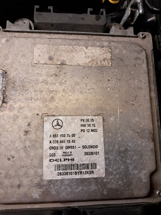 Komputer silnika Mercedes C-klasa W204 lift 2.2cdi 206km 517Nm DPF off