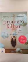 Livro "prometo falhar" de Pedro Chagas Freitas