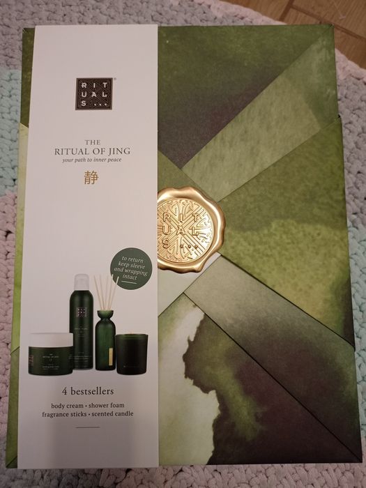 Rituals zestaw prezentowy Rituals od Jing duży pianka patyczki balsam