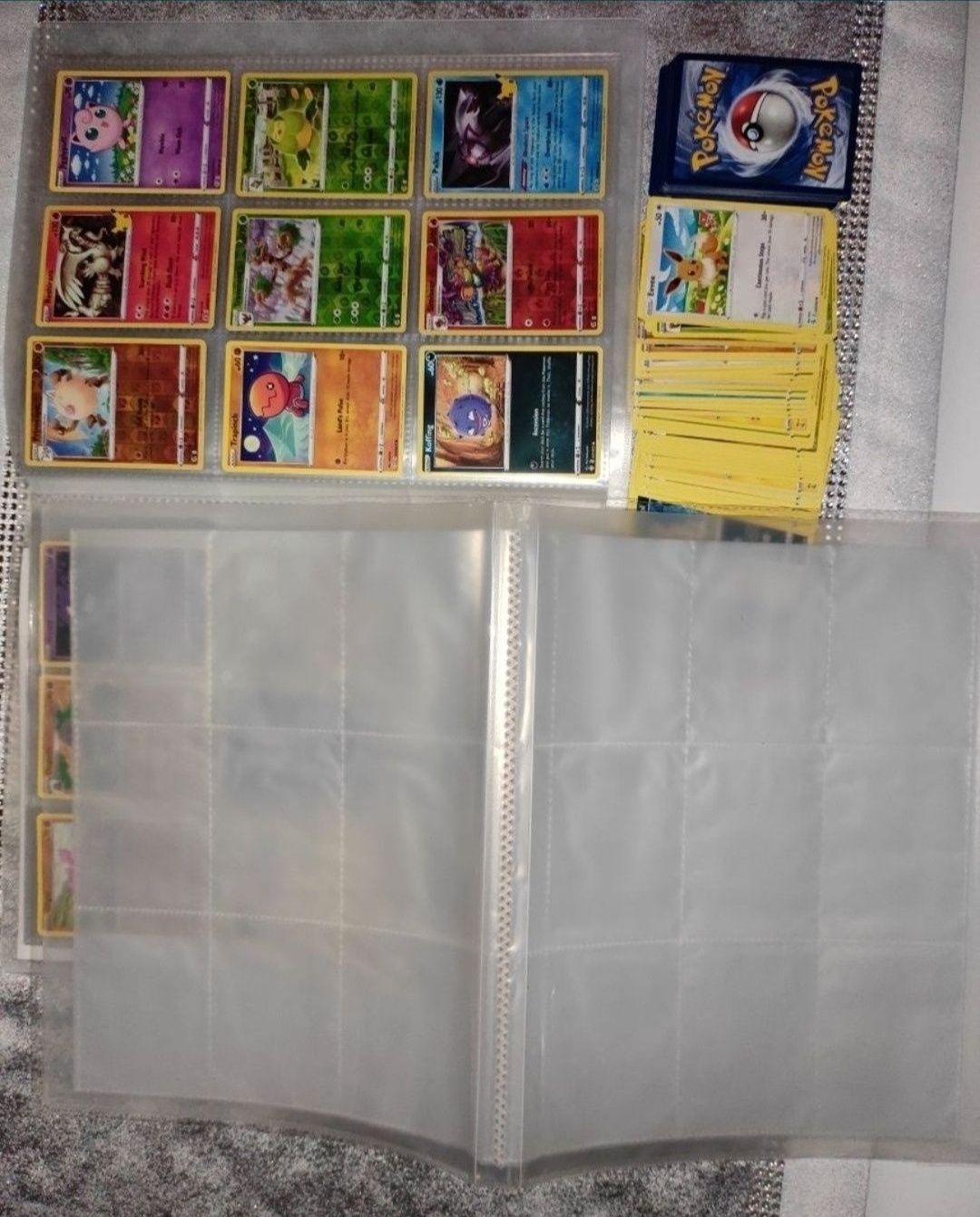 Album A4 na karty pokemon oraz 100 nowych kart pokemon Pikachu Ash