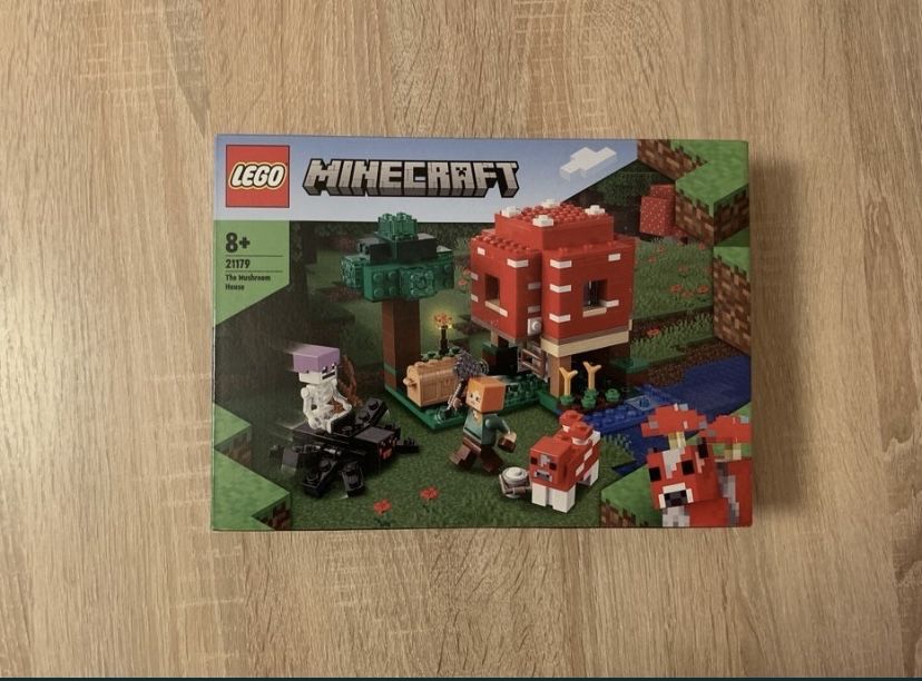 Nowe Lego MINECRAFT 21179 Dom w grzybie