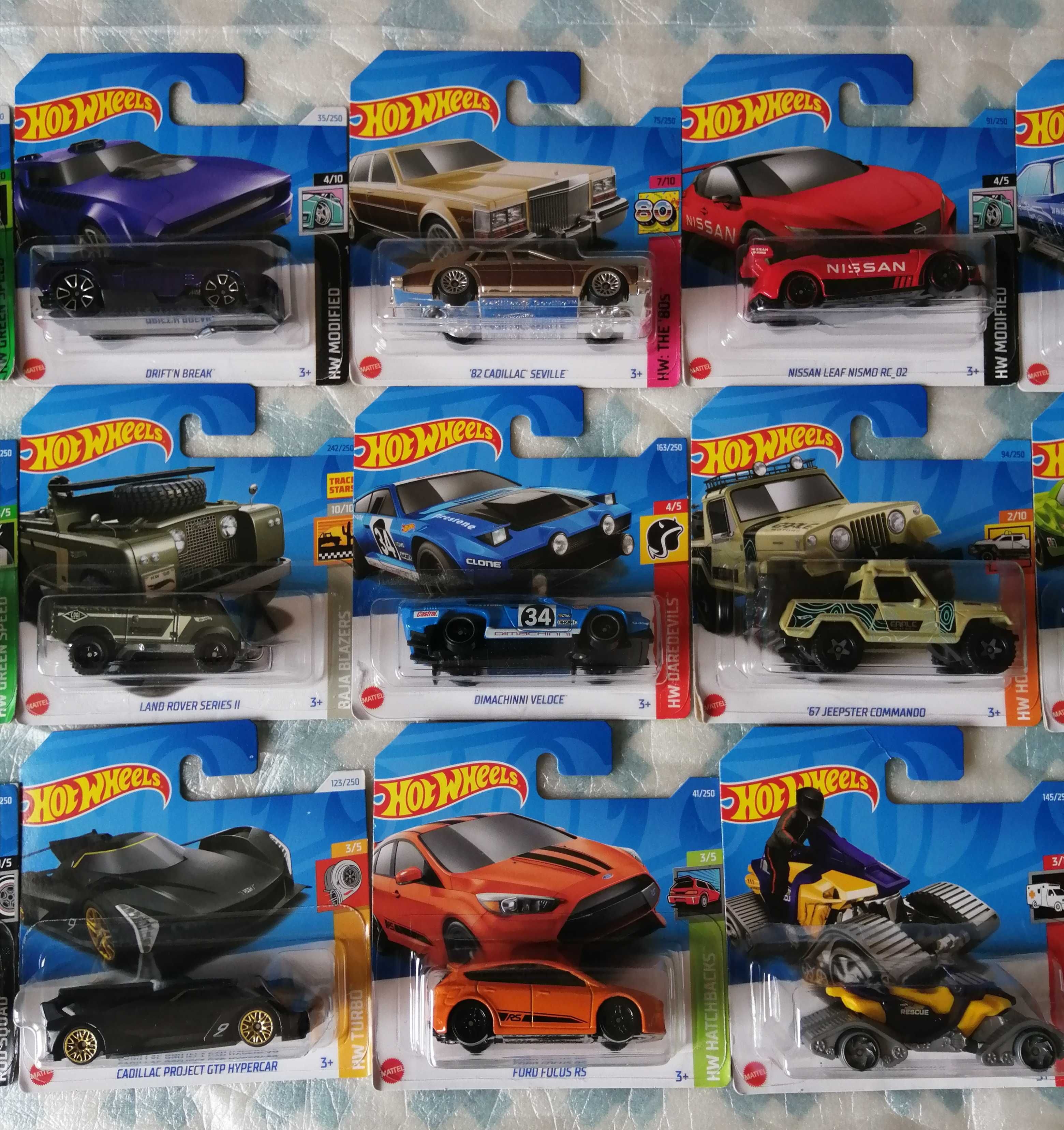 Hot Wheels Novos