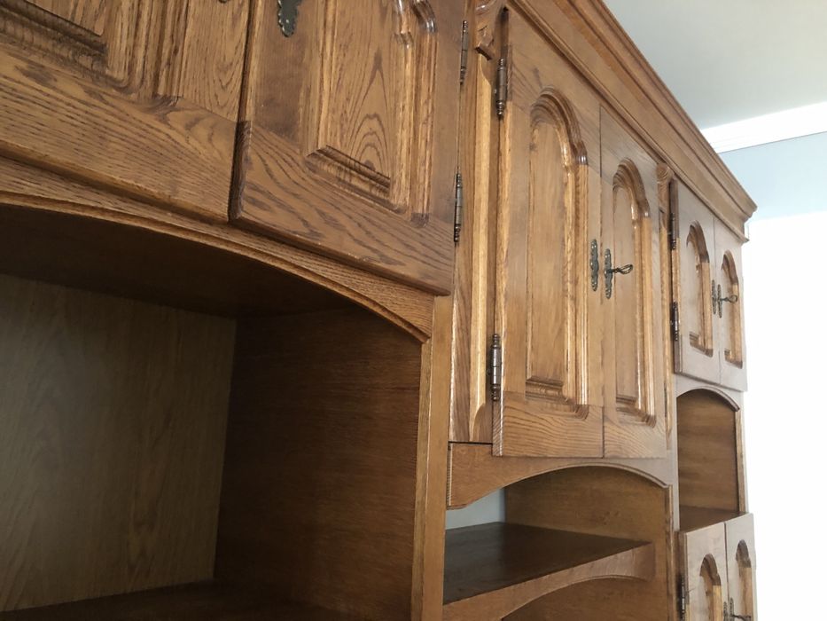 Дубова Стінка Шафа Меблі для Вітальні