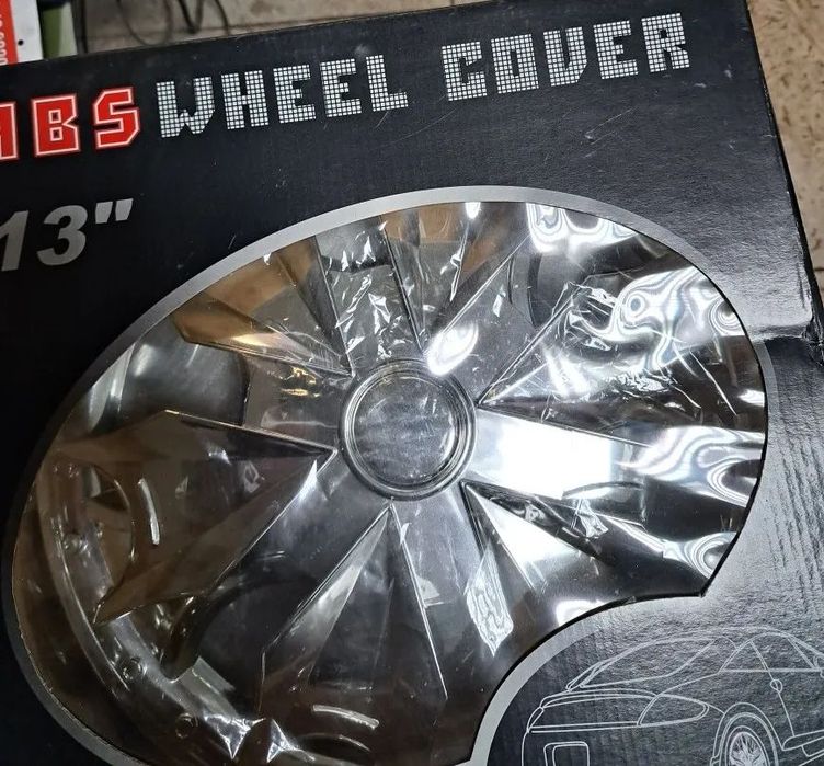 Kołpaki obrotowe Spinner 13 - Chrome