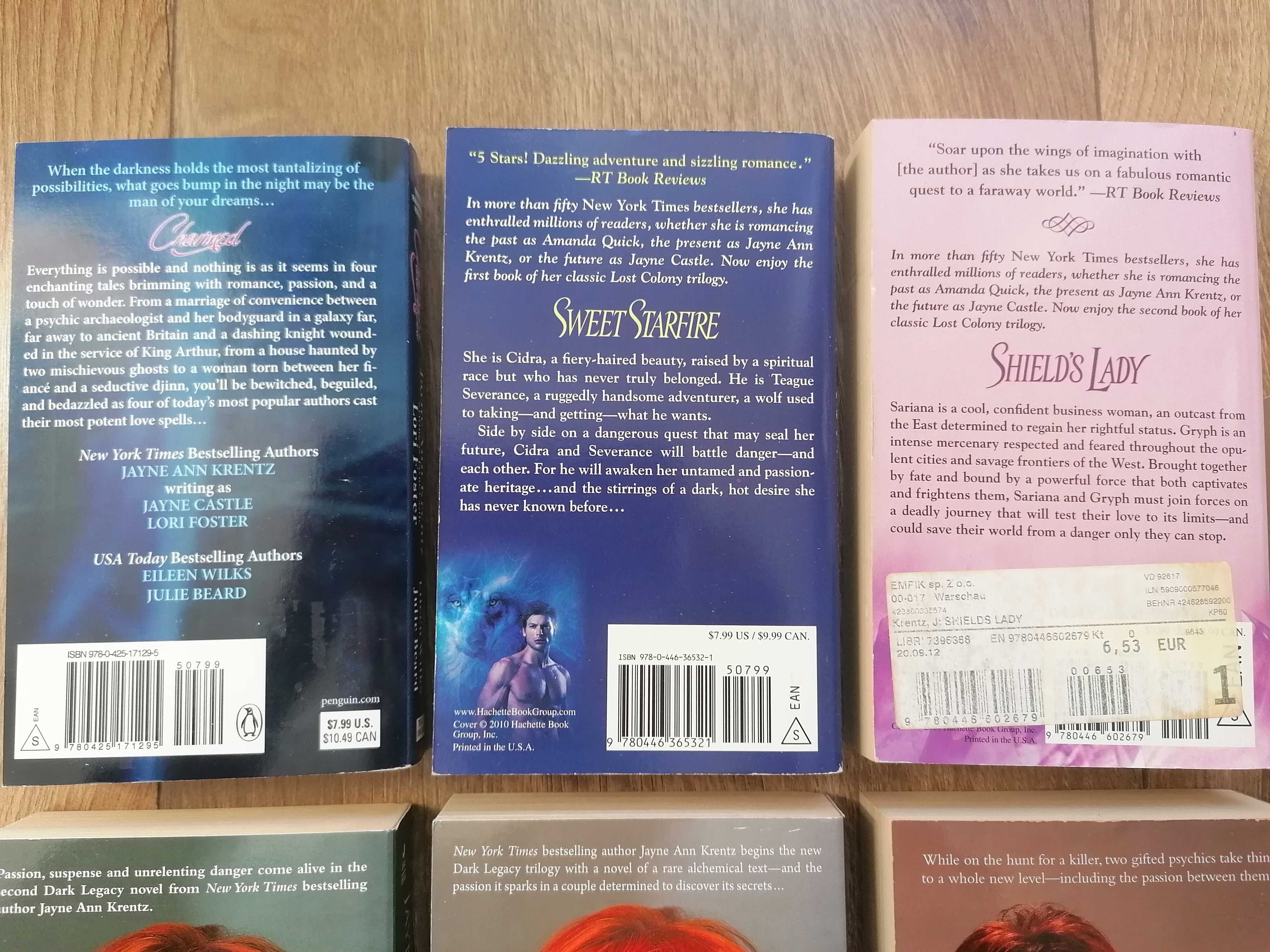 7 książek autorki Jayne Ann Krentz po angielsku