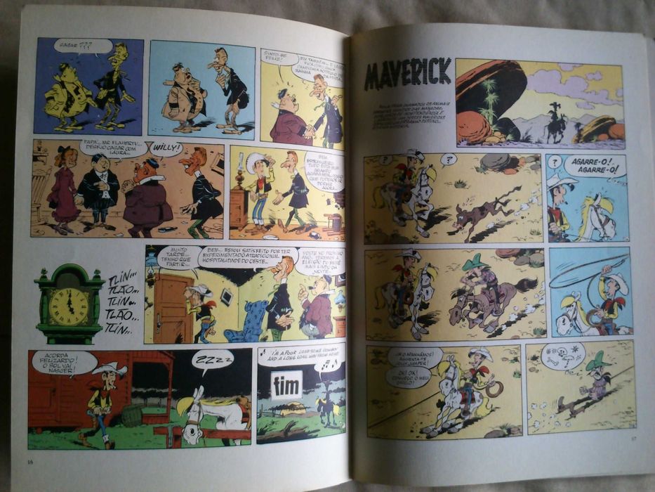 3 livros Lucky Luke, editora Meribérica, capa /lombadas em bom estado