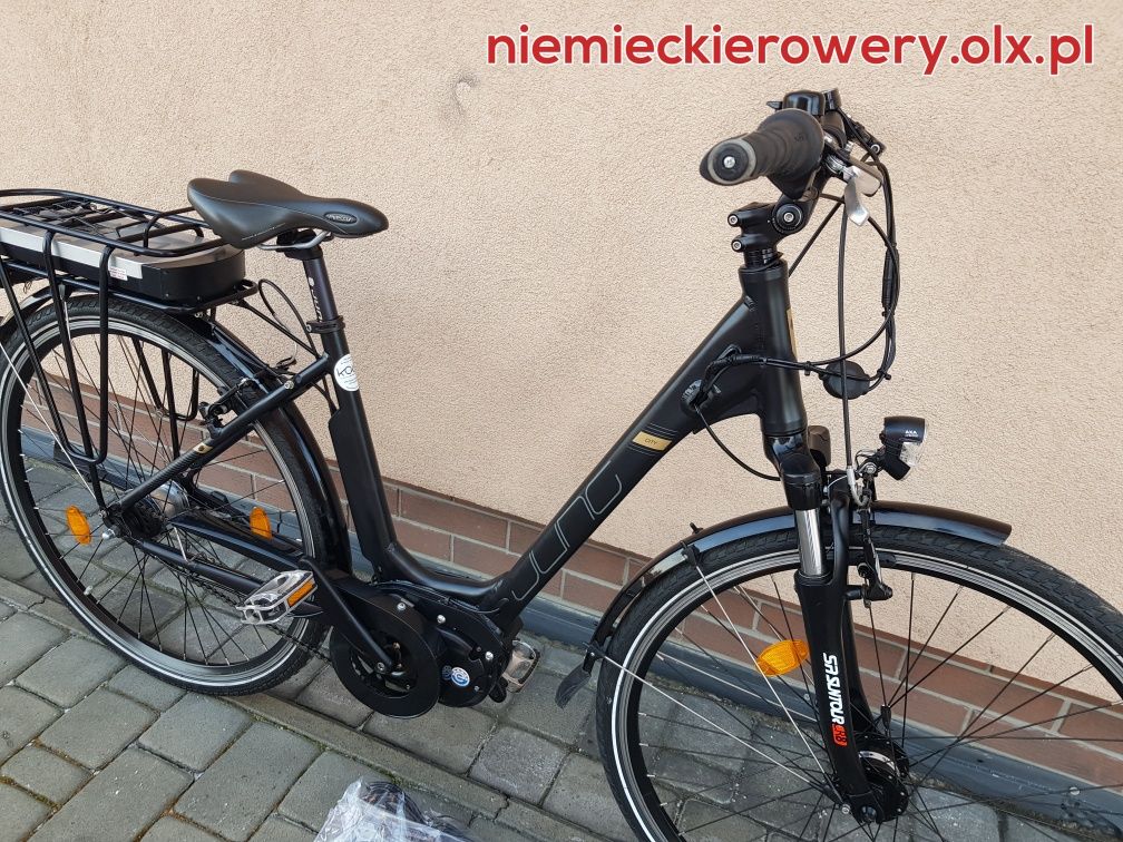 Rower elektryczny MIFA koła 28 SHIMANO NEXUS aluminium rabat WYSYŁKA