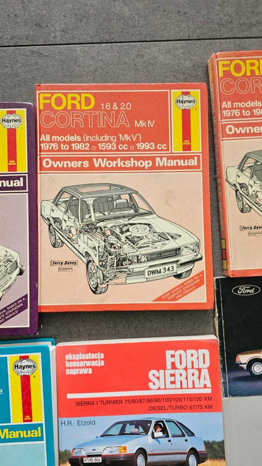 HAYNES Ford Cortina Escort Granada Sierra Fiesta