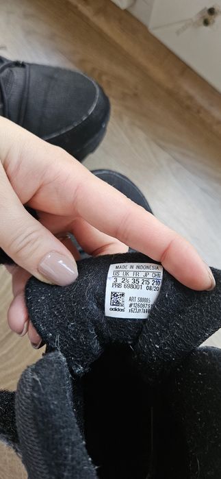 Śniegowce kozaki adidas rozm 35