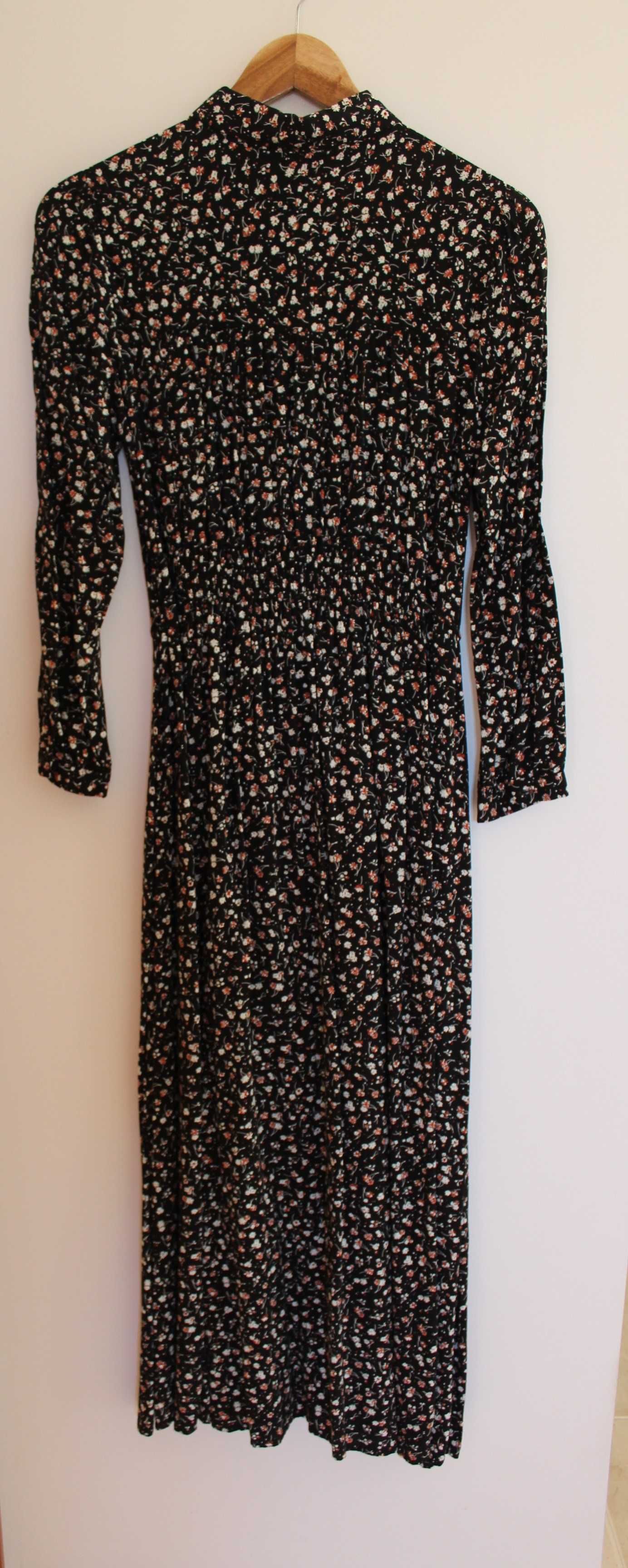 Vestido floral Mango tamanho S