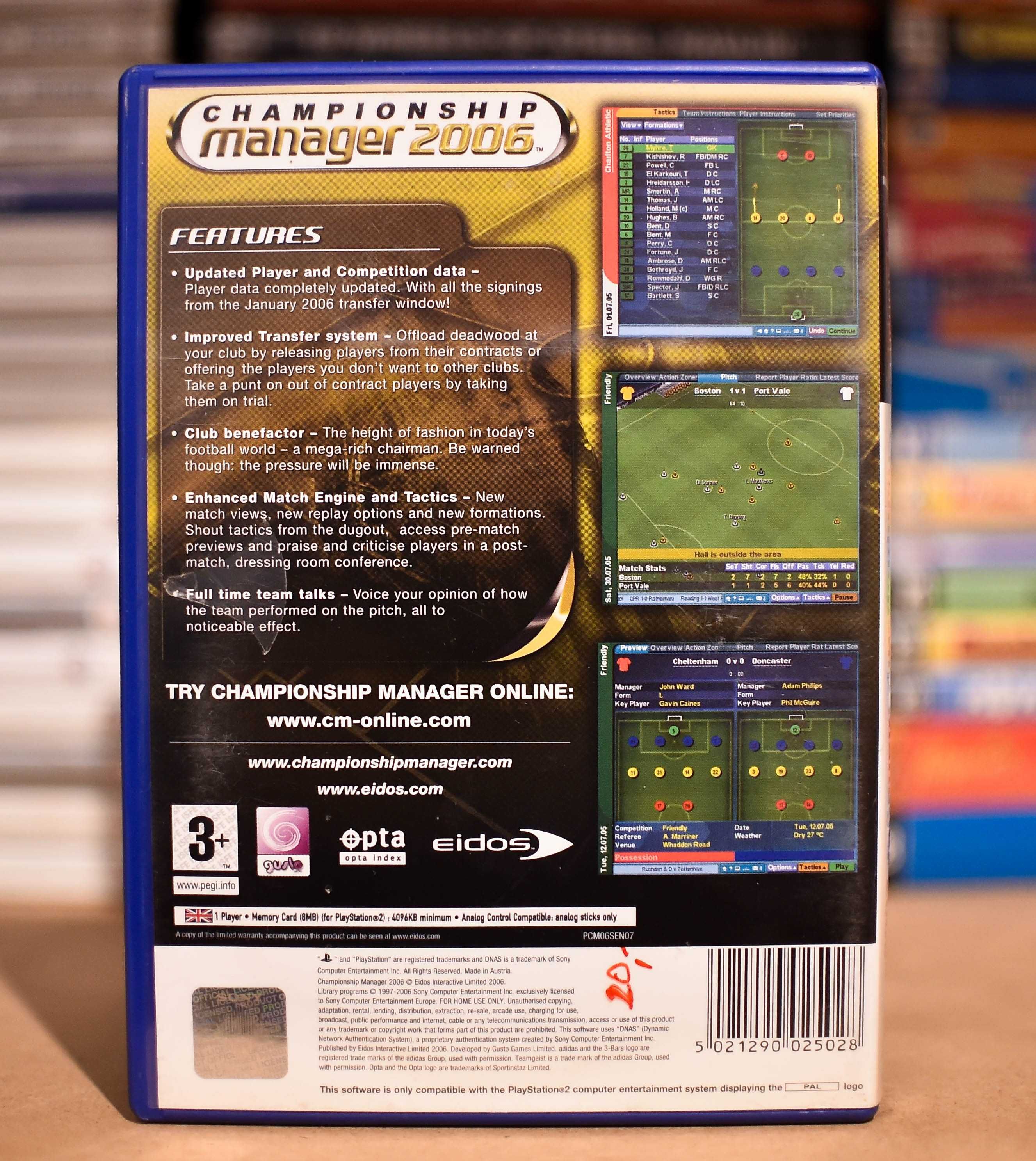 PS2 # Championship Manager 2006