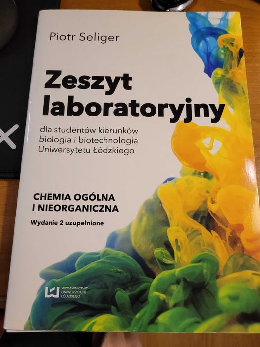 Zeszyt laboratoryjny - chemia ogólna i nieorganiczna