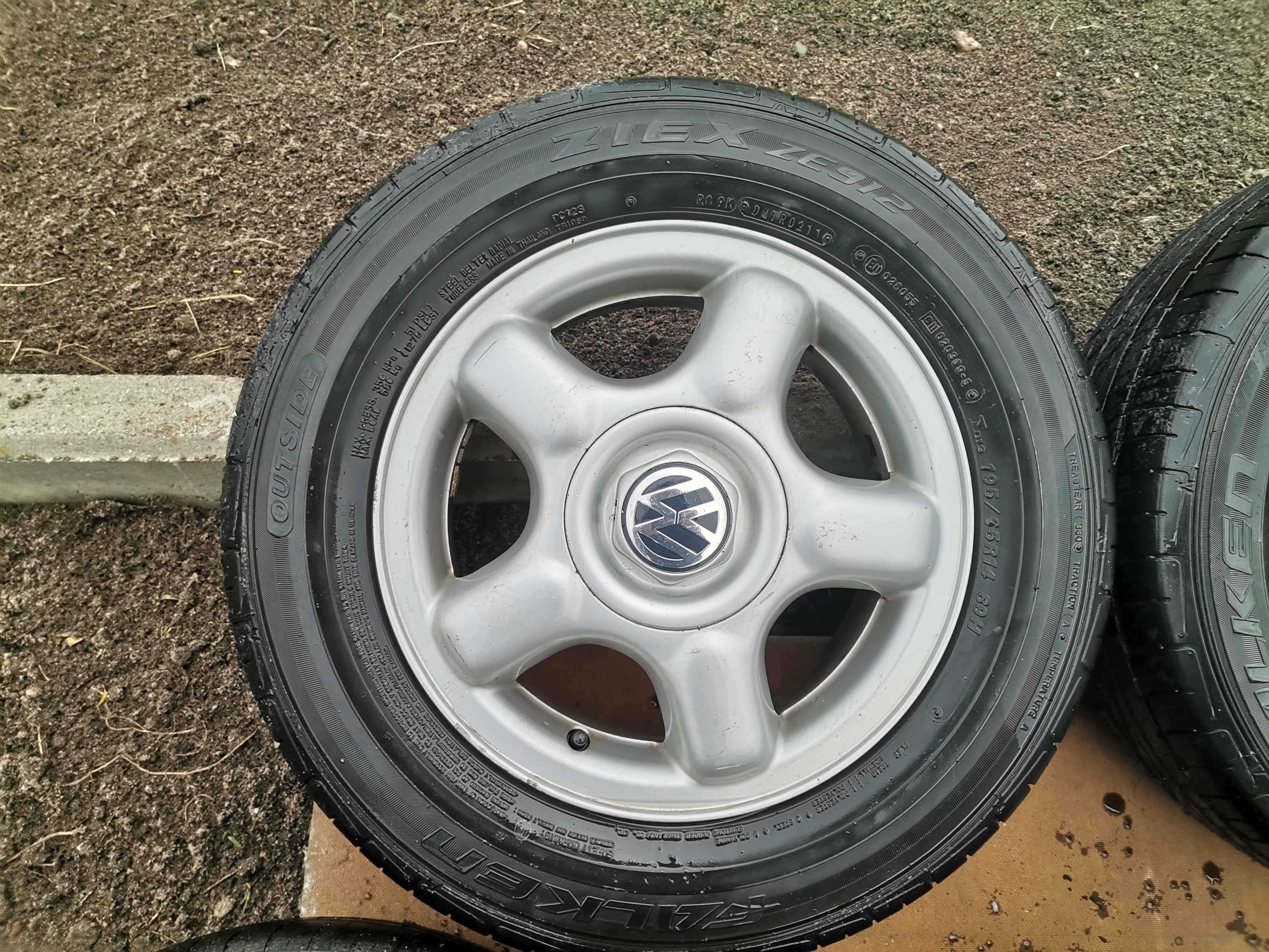 felgi R14 do VW Golf.
