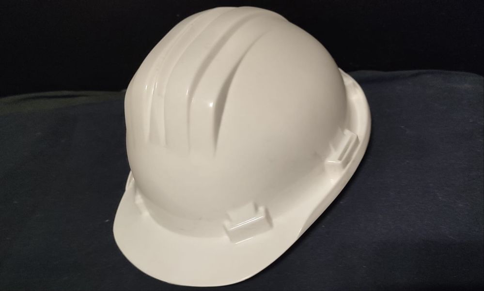 Capacete Proteção Segurança Branco - Novo